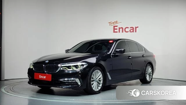 BMW 5 Series (G30) 2018 Черный из Кореи