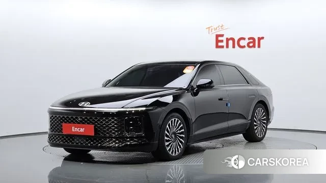Hyundai Grandeur Hybrid (GN7) 2023 Черный из Кореи