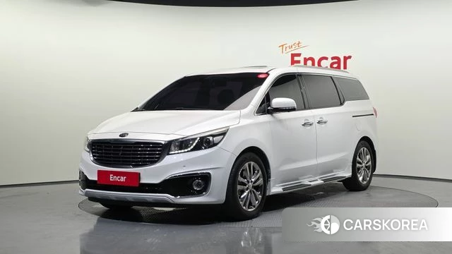 Kia All New Carnival 2018 Белый из Кореи
