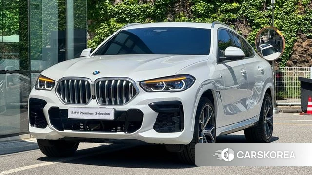 BMW X6 (G06) 2023 Белый из Кореи
