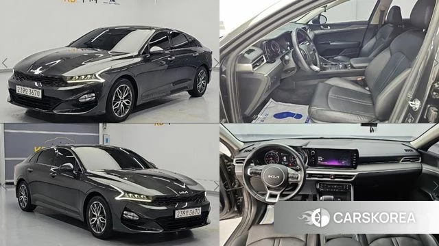 Kia K5 3rd generation 2023 Серый из Кореи
