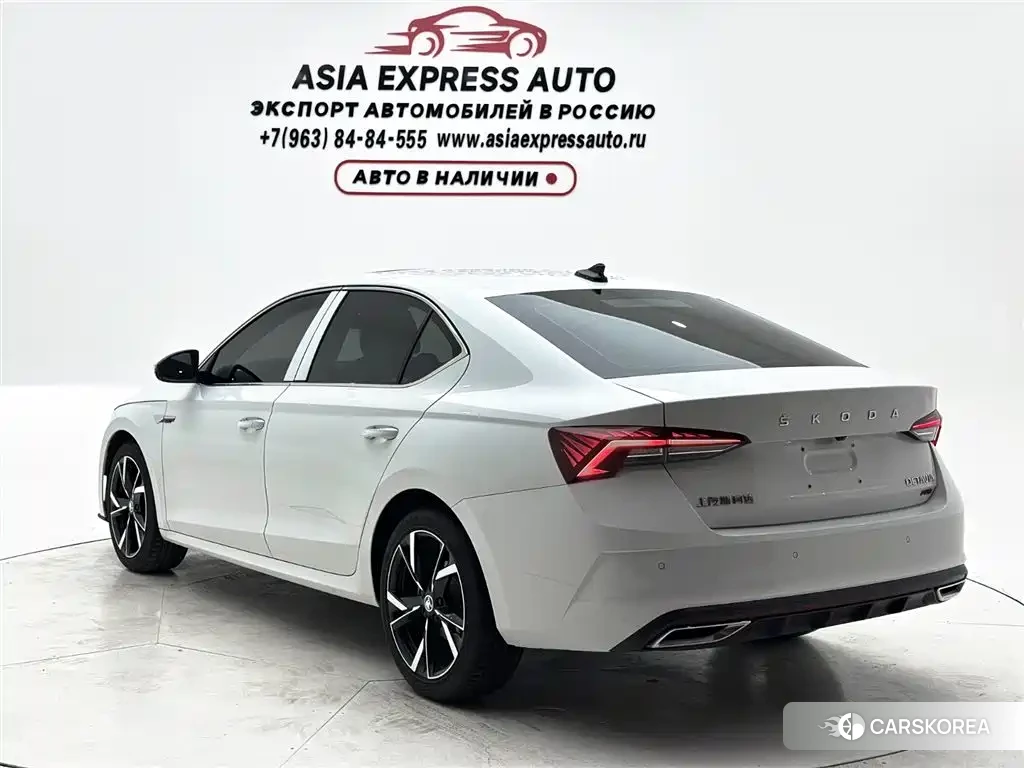 Skoda Octavia 2024 Белый из Китая