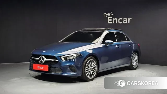 Mercedes-Benz A-Class W177 2022 Синий из Кореи
