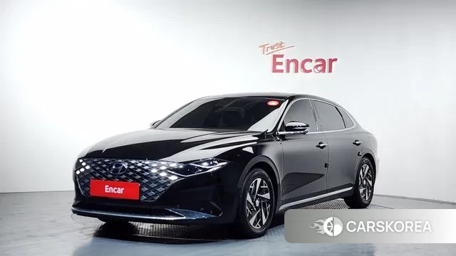 Hyundai The New Grandeur IG Hybrid 2020 Черный из Кореи