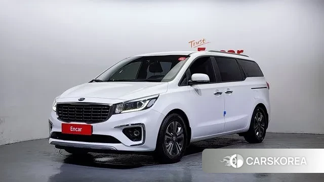 Kia The New Carnival 2018 Белый из Кореи