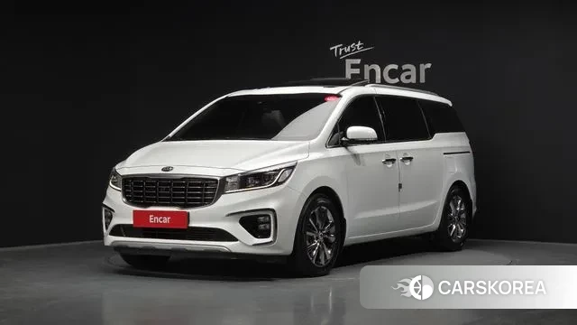 Kia The New Carnival 2019 Белый из Кореи