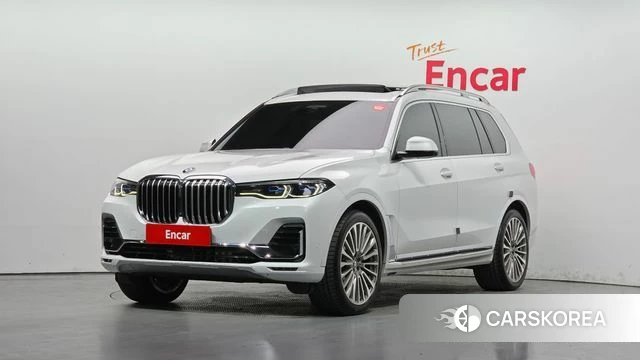 BMW X7 (G07) 2021 Белый из Кореи