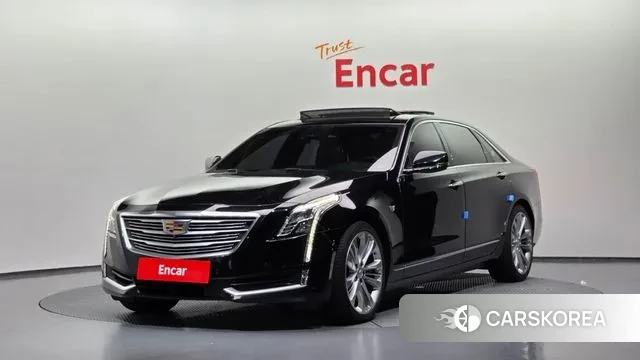 Cadillac CT6 2018 Черный из Кореи