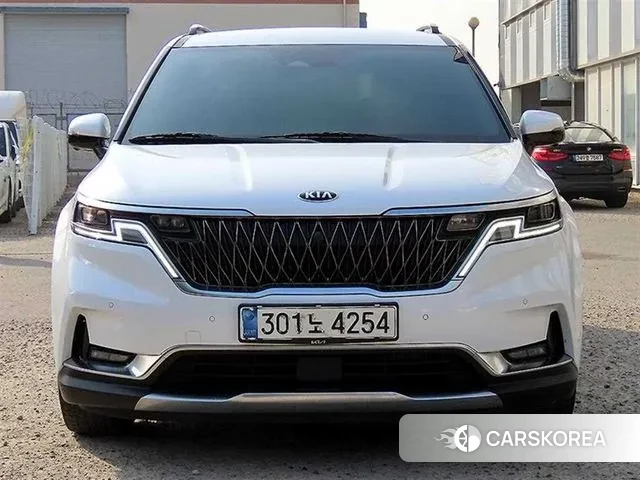 Kia Carnival 4th generation 2021 Белый из Кореи