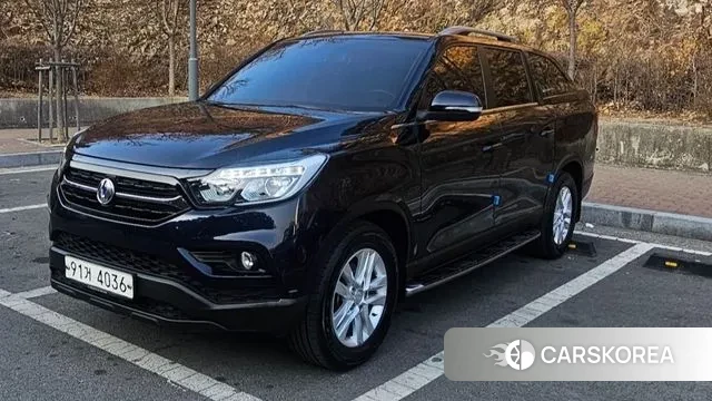 Ssangyong Rexton Sports 2019 Синий из Кореи