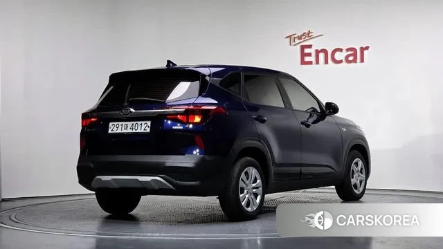 Kia Seltos 2019 Синий из Кореи
