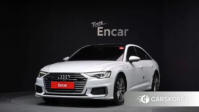 Audi A6 (C8) 2022 Белый из Кореи