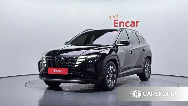 Hyundai Tucson Hybrid (NX4) 2021 Черный из Кореи