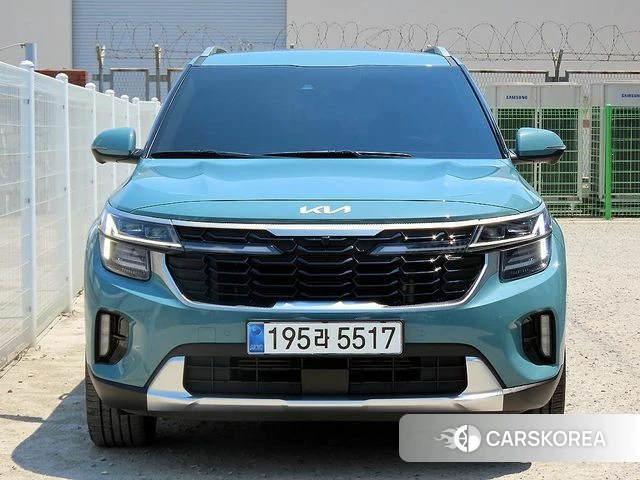Kia The New Seltos 2024 Небесно-голубой из Кореи