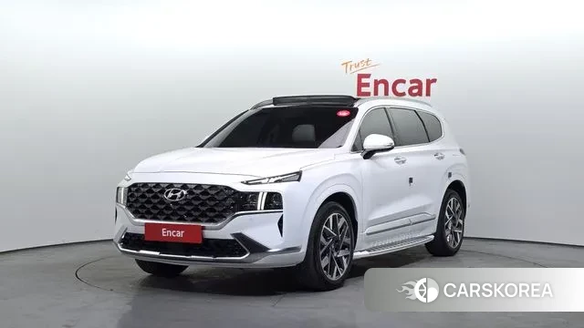 Hyundai The New Santa Fe 2021 Белый из Кореи