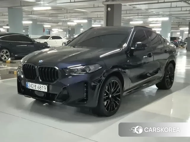 BMW X6 (G06) 2025 Черный из Кореи