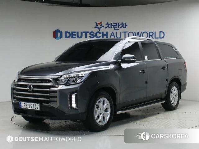Ssangyong The New Rexton Sport 2023 Серый из Кореи