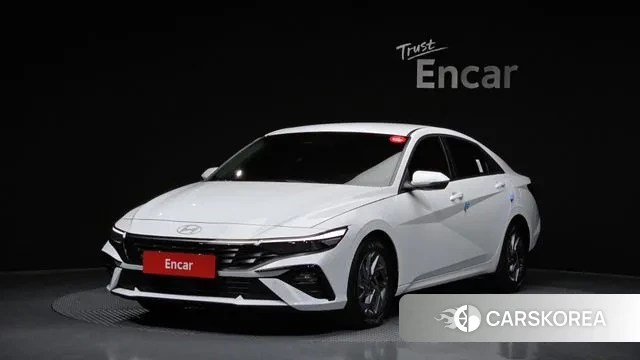 Hyundai The New Avante (CN7) 2025 Белый из Кореи
