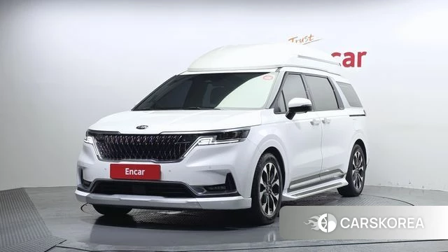 Kia Carnival 4th generation 2021 Белый из Кореи