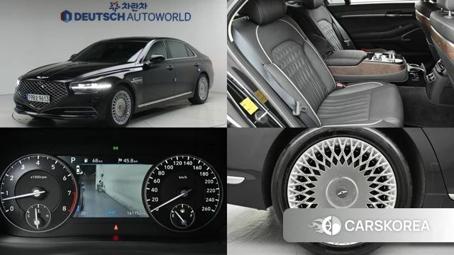 Genesis G90 2021 Черный из Кореи