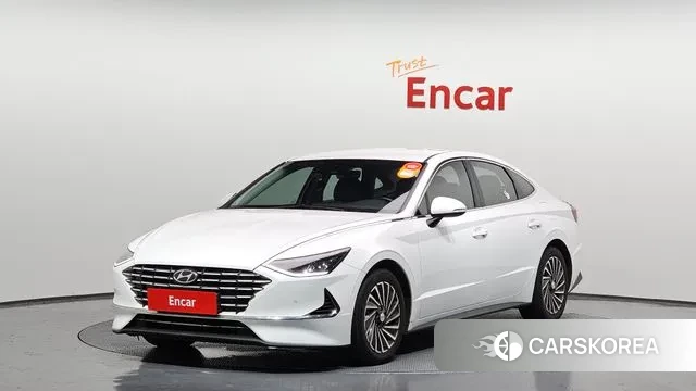 Hyundai Sonata Hybrid (DN8) 2023 Белый из Кореи