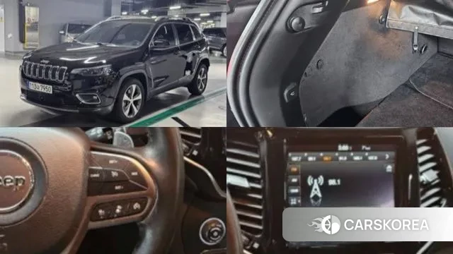 Jeep Cherokee (KL) 2021 Черный из Кореи