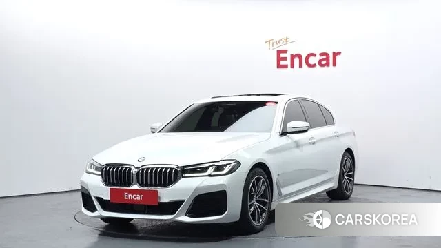 BMW 5 Series (G30) 2023 Белый из Кореи