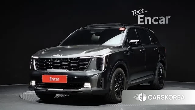 Kia The New Sorento 4th Generation 2024 Серый из Кореи