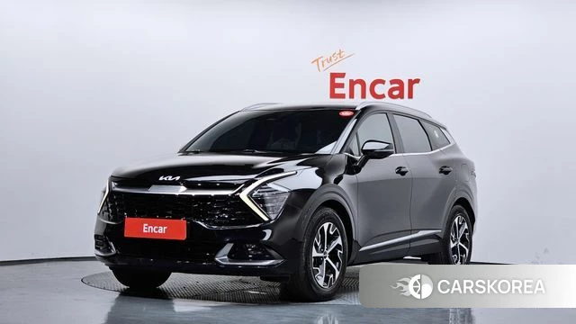 Kia Sportage 5th Generation Hybrid 2022 Черный из Кореи