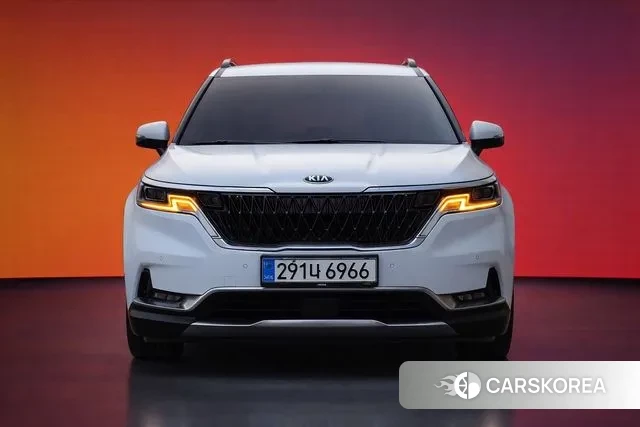 Kia Carnival 4th generation 2020 Белый из Кореи