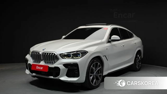 BMW X6 (G06) 2023 Белый из Кореи