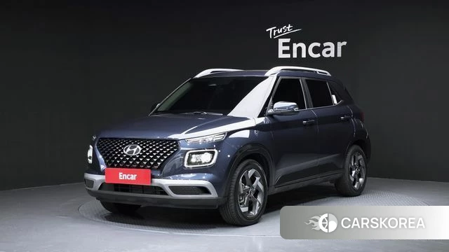 Hyundai Venue 2023 Синий из Кореи