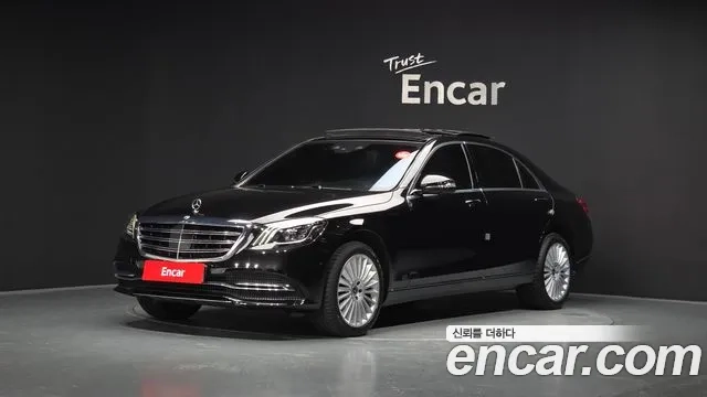 Mercedes-Benz S-Class W222 2019 Черный из Кореи