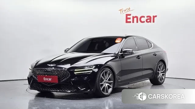 Genesis The New G70 2021 Черный из Кореи