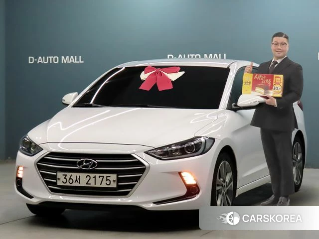 Hyundai Avante AD 2018 Белый из Кореи