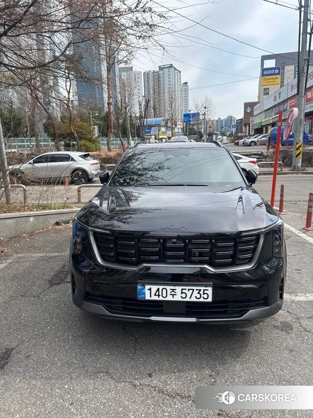 Kia The New Sorento 4th Generation 2025 Черный из Кореи