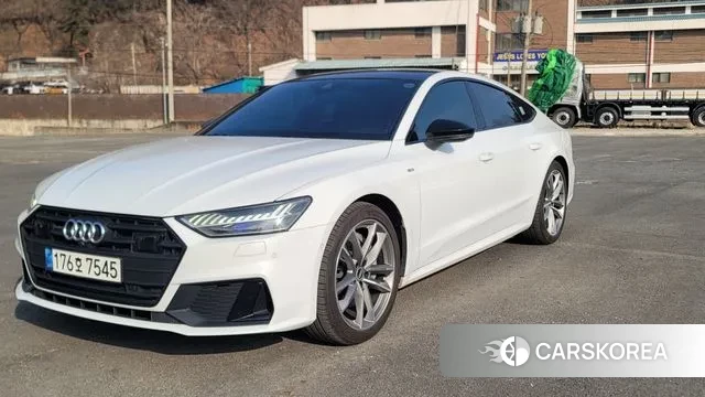 Audi A7 (4K) 2022 Белый из Кореи