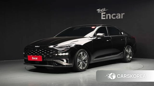Kia K8 Hybrid 2022 Черный из Кореи
