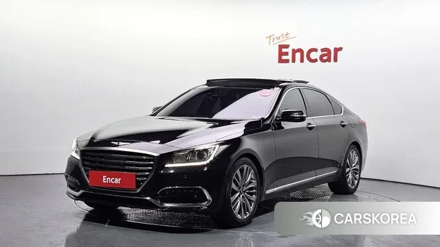 Genesis G80 2018 Черный из Кореи