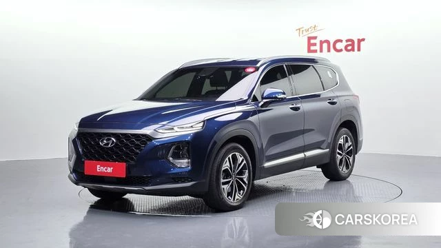 Hyundai Santa Fe TM 2018 Синий из Кореи