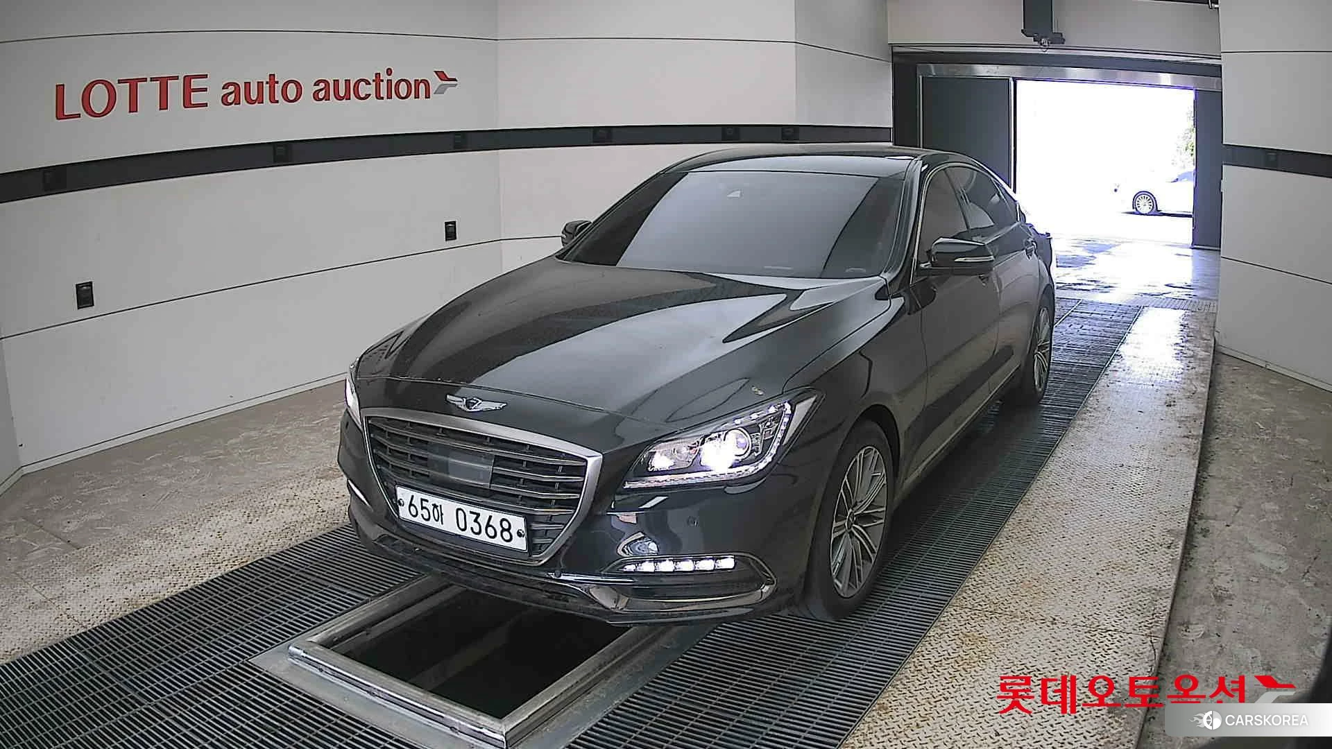 Hyundai G80 2019 Titanium Black из Кореи