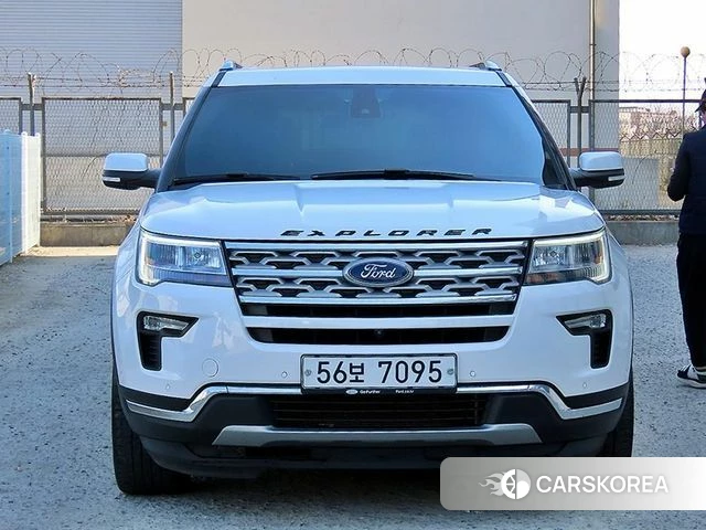 Ford Explorer 2019 Белый из Кореи