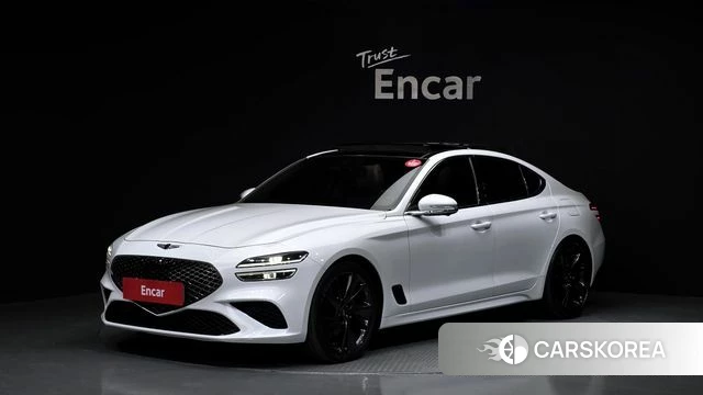 Genesis The New G70 2022 Белый из Кореи