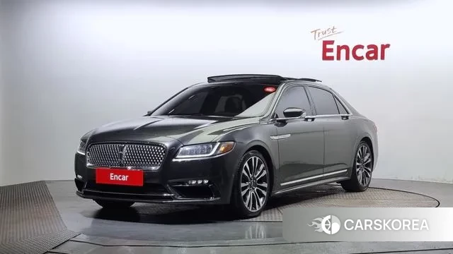 Lincoln Continental 10th Generation 2018 Серый из Кореи