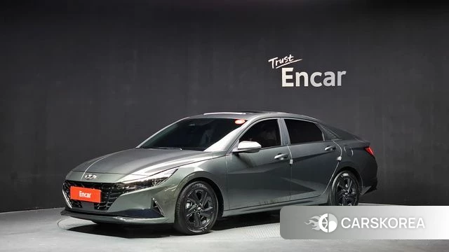 Hyundai Avante (CN7) 2022 Серый из Кореи