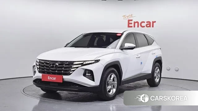 Hyundai Tucson (NX4) 2021 Белый из Кореи