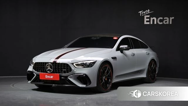 Mercedes-Benz AMG GT 2023 Серебристо-серый из Кореи