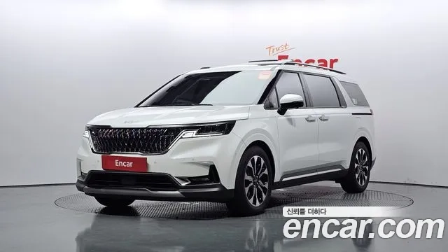Kia Carnival 4th generation 2023 Белый из Кореи
