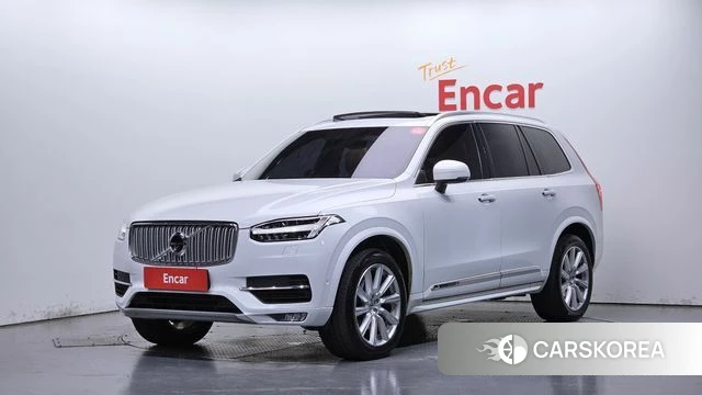Volvo XC90 second Generation 2018 Белый из Кореи