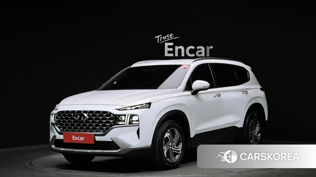 Hyundai The New Santa Fe 2021 Белый из Кореи